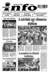 Kárpátinfo hetilap 30. évfolyamának 23. száma