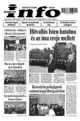 Kárpátinfo hetilap 30. évfolyamának 24. száma