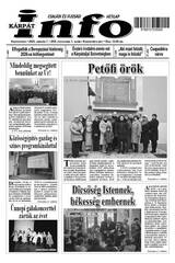Kárpátinfo hetilap 30. évfolyam 01. száma