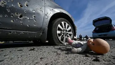 Rakétatámadás, civil áldozatok, orosz-ukrán háború