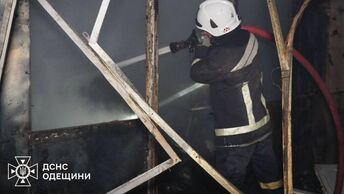 Dróntámadás érte Odessza térségét. Fotó: X