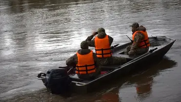 Egy férfi holttestét találták meg az ukrán határőrök a Tisza ukrajnai szakaszán, közel a magyar határhoz. Fotó:  Ukrán Állami Határőrszolgálat/Facebook