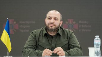 Rusztem Umerov, az ukrán Nemzetbiztonsági és Védelmi Tanács (RNBO) titkára. Fotó: RBC.ua