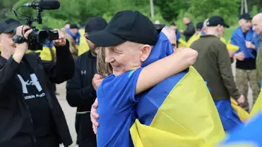 Több tucat súlyosan beteg ukrán katona térhetett haza egy újabb hadifogolycsere során. Fotó: t.me/V_Zelenskiy_official