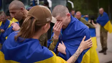 Újabb hat kárpátaljai tért haza az orosz fogságból – zajlik a hadifogolycsere. Fotó: t.me/Zakarpat_ODA