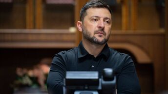 Volodimir Zelenszkij, Ukrajna elnöke. Fotó: facebook.com_zelenskyy.official