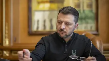 Volodimir Zelenszkij, Ukrajna elnöke. Fotó: president.gov.ua