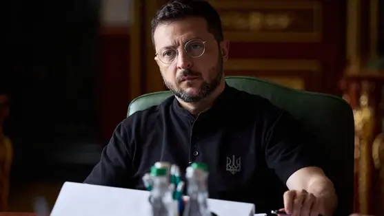 Volodimir Zelenszkij, Ukrajna elnöke. Fotó: facebook.com/zenelskyy.official