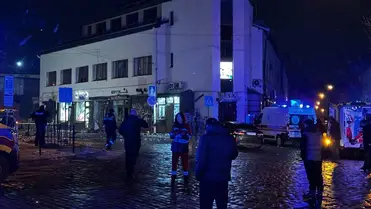 Két robbanás rázta meg Lviv (Lemberg) belvárosát február 22-én hajnalban. Fotó: facebook.com/igor.zinkevych