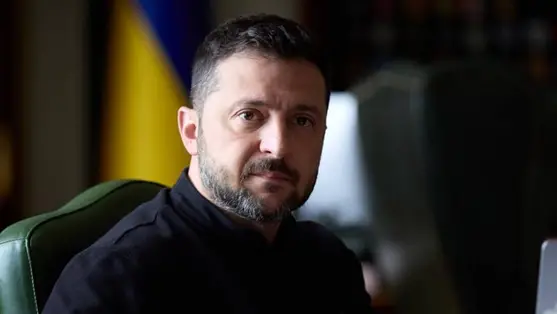 Volodimir Zelenszkij, Ukrajna elnöke. Fotó: facebook.com/zenelskyy.official