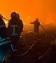 Újabb orosz pusztító drón- és rakétatámadás érte Ukrajna több települését. AFP/State Emergency Service of Ukraine/Handout