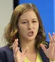 Claudia Bauer, Ausztria európai ügyekért felelős minisztere. AFP/NurPhoto/Lenin Nolly