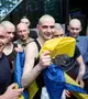 Két kárpátaljai katona tért haza az orosz fogságból. Fotó: facebook.com/MyroslavBiletskyi.official