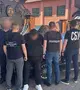 Embercsempészeket fogtak el Kárpátalján az ukrán-szlovák határnál. Fotó: DPSZU