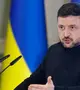 Volodimir Zelenszkij ukrán elnök sajtóértekezletet tart diplomáciai szolgálat napja alkalmából Kijevben 2025. december 22-én (Fotó: MTI/EPA/Szerhij Dolzsenko)