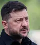 Volodimir Zelenszkij ukrán elnök (Fotó: MTI/EPA/PAP/Leszek Szymanski)
