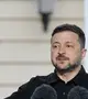 Volodimir Zelenszkij ukrán elnök (Fotó: MTI/EPA/Szerhij Dolzsenko)