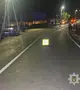 Beton villanyoszlopnak csapódott egy motoros Kárpátalján, meghalt. Fotó: Ukrán Nemzeti Rendőrség