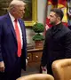 Donald Trump, az Amerikai Egyesült Államok elnöke és Volodimir Zelenszkij, Ukrajna elnöke. Fotó: president.gov.ua