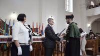 Diplomaátadó ünnepség a beregszászi Rákóczi Főiskolán. Fotó: Kárpátinfo/Kovács Erzsébet