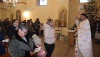 Vízkereszt ünnepe Beregdédában: Keresztségi fogadalmaink megújítása. Fotó: Kárpátinfo/Kovács Elemér